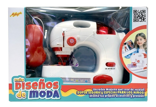 Imagen 1 de 4 de Máquina De Coser Mis Diseños De Moda Mi Alegría