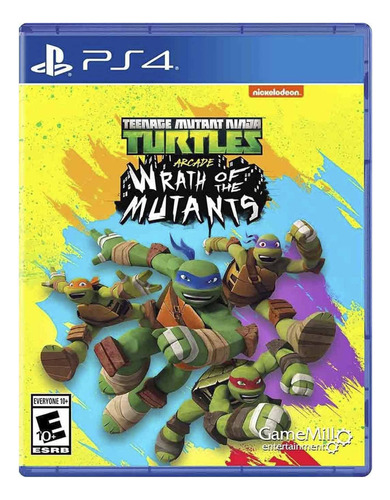 Teenage Mutant Ninja Turtles: Wrath Of The Mutants Ps4 Latam