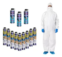 Comprar Poliuretano Proyectado 12 P\u002Fpistola + 3 Mameluco + 3 Cleaner