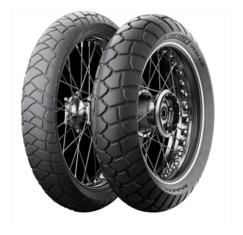 Imagen 2 de 10 de Caucho Para Moto Michelin 140/80r17 69h Anakee Adventure R