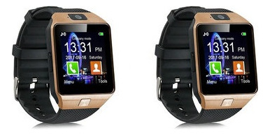 2 X Teléfono Celular Reloj Inteligente Dz09 Smartwatch