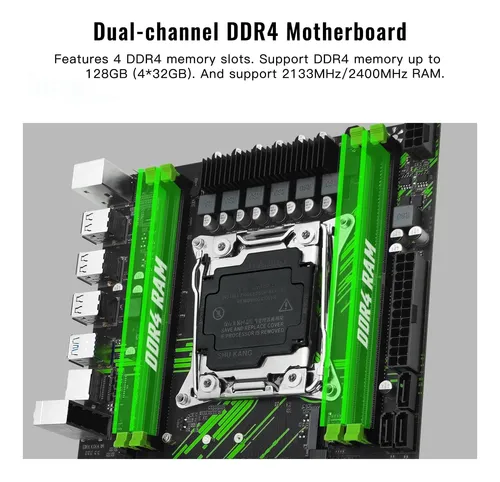 Shangzhaoyuan X99 Pr9 Lga Placa Base Para Intel Xeon E5 V3 V