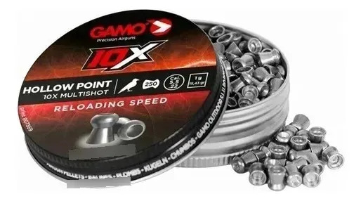 Diabolos 5.5 Gamo 10x Hollow Point Expansivo Preciso 250 Pza