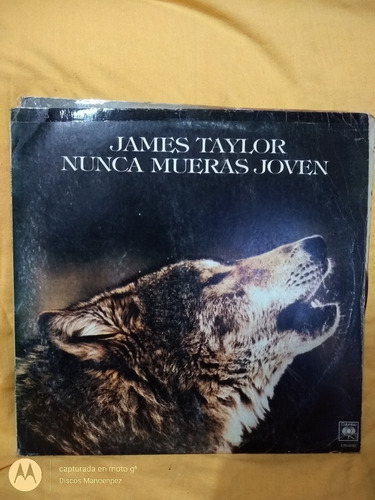 Vinilo James Taylor Nunca Mueras Joven Si3