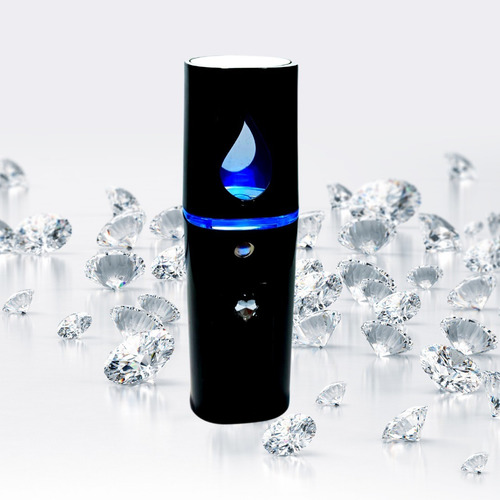 Nanomister Vaporizador Facial, Negro, Extensiones Pestañas