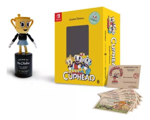 Jogo Cuphead Limited Edition Nintendo Switch Midia Fisica