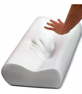 Almohada Cervical Viscoelastica Multiflex Color Blanco