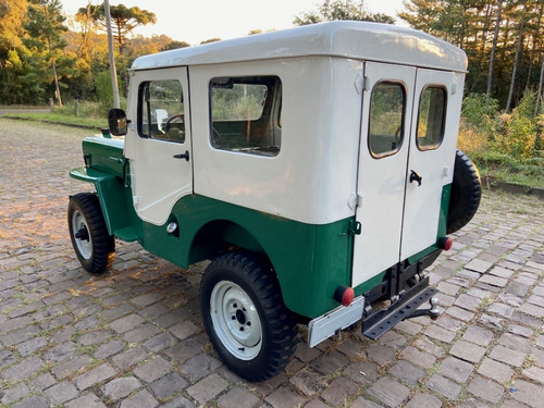 Imagem 4 de 11 de Jeep Cj3b 4x4 1953 C/ Capota De Lata - Único Dono