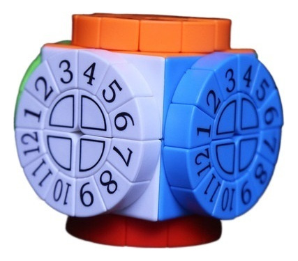 Cubo De Velocidad Multicolor De Time Machine Magic Cube Y