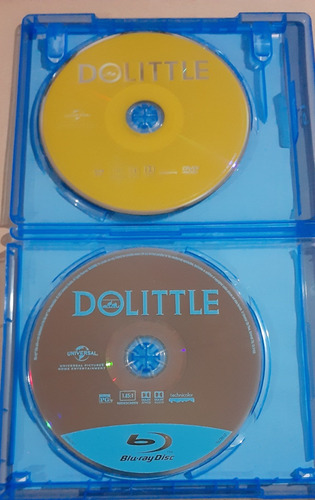 Dolittle (2020) - Blu-ray + Dvd Original (Usado)