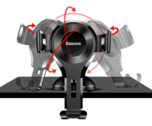 Imagen 9 de 10 de Soporte Celular Auto Gravity Car Mount - Baseus