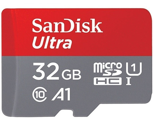 Tarjeta Memoria Micro Sd 32gb Sandisk 80mb/s Ultra 