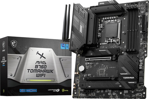 Tarjeta Madre Msi Atx Mag B760 Tomahawk Wifi S1700 192g Ddr5
