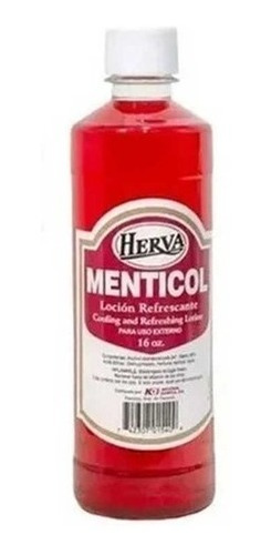 Menticol Rojo Original 16oz - mL a $47