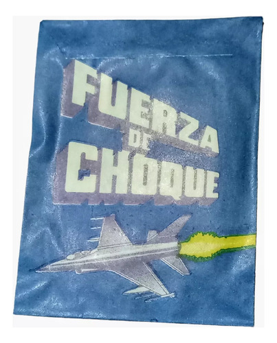 Figuritas Fuerza De Choque Lote De 10 Sobres Toycrom 80's Aviones Aviones (Usado)
