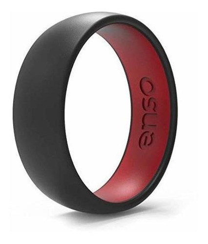 Anillos - Dual Tone Silicone Wedding Ring Hypoallergenic Wed