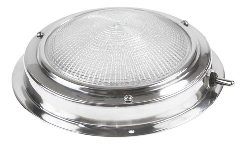 Luminária Sport De Sobrepor Plafon Em Aço Inox 3 Pol 12v