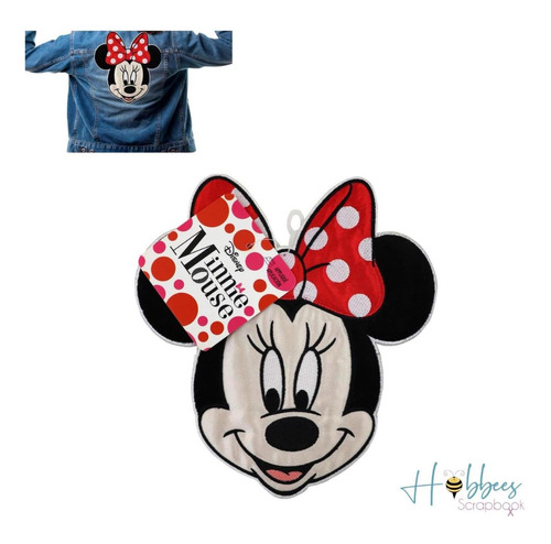 Parche Adhesivo Calor Térmico Minnie Mouse Disney Ropa Tela.