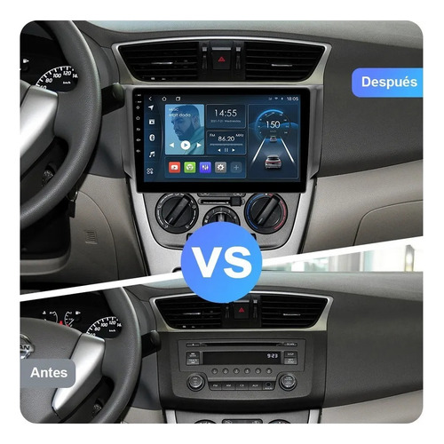 Isudar Estéreo 1+32 G Para Nissan Sentra B17 2012-2017 Gps F