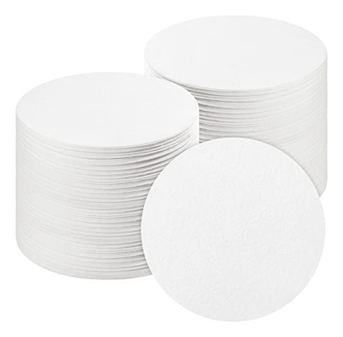 B 100 Hojas Redondas De Papel De Horno Microondas Para