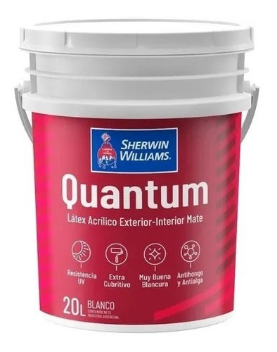 Latex Quantum Interior Exterior Mate 20 Litros Serrentino