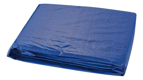 Lona Encerado Polietileno 100 Micras 3mx2m Cor Azul Kala