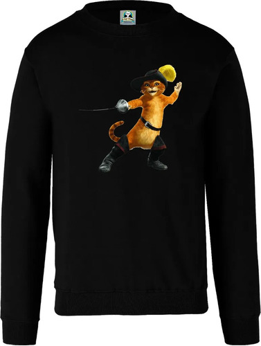 Sudadera Sueter Gato Con Botas Shrek Mod. 0020 Elige Color