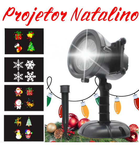 Projetor Externo Luzes Natal | MercadoLivre 📦 Projetor Externo Luzes Natal | MercadoLivre 📦