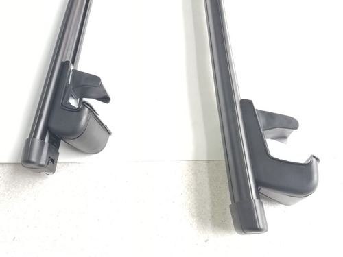 Barras De Techo Portaequipaje Con Llave Univarsal Negra