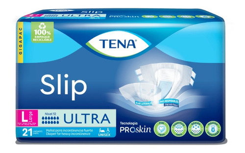 Pañal Tena Slip Ultra Lx21 - Unidad a $4186