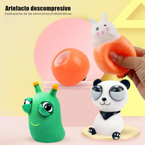 BESPORTBLE Juguete Antiestrés Panda De Peluche – Flexible Y Resistente, De 10 Cm, Ideal Para Aliviar Ansiedad, Calmar Emociones Y Regalar En Fiestas
