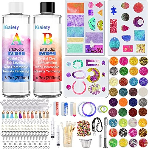 Kits De Moldes De Resina Para Hacer Joyas Para Principiantes