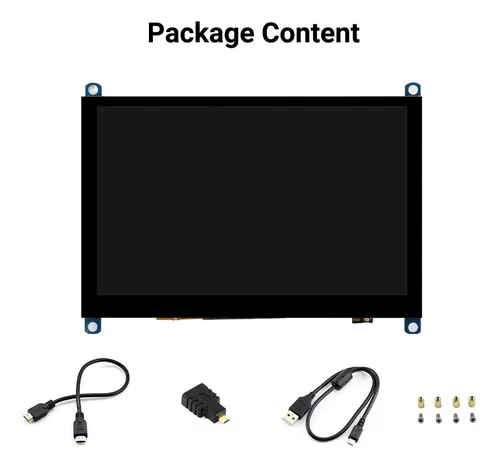 Waveshare De 5 Pulgadas Capacitive Touch Screen Lcd Desgasta