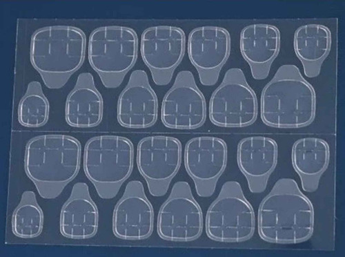 Imagen 6 de 9 de 240 Gomas Adhesiva En Gel Pegante Para Uñas Press On Stickon