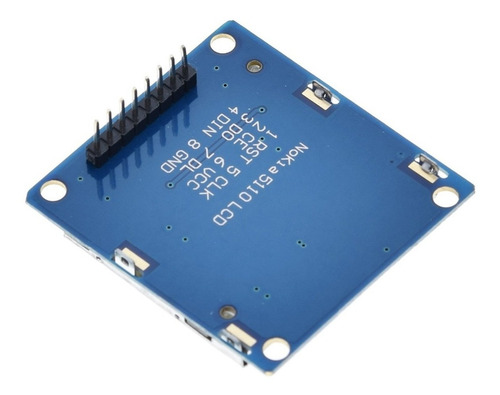 Display Lcd 5110 84x48 Azul Para Nokia E Projetos Arduino