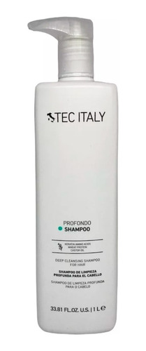 Shampoo Tec Italy De Limpieza Profunda Profondo 1 Lt