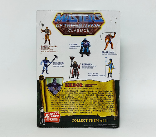 Keldor Masters Of The Universe Classics Año 2009 Colección (Usado)