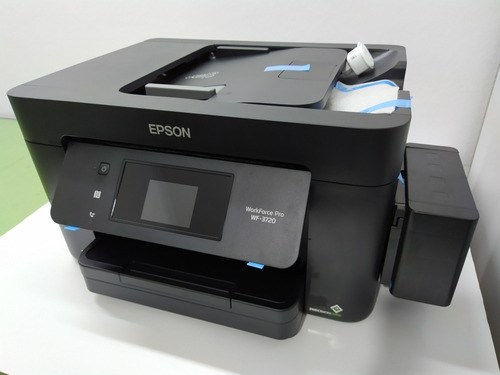 Bivolt multifuncional Epson WF3720, similar al L6191, barato y mejor, color negro, voltaje