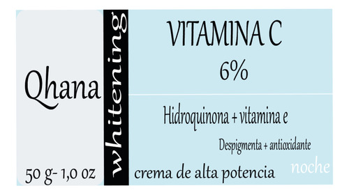 Crema Blanqueadora Vitamina C 30 Gr