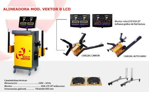 Alineadora Elece Vector Camiones Y Acoplados