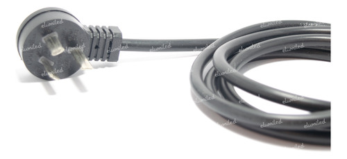 5 Cables Monoblock 3 Patas X 0.75mm 1,8m Iram 2073 Negro