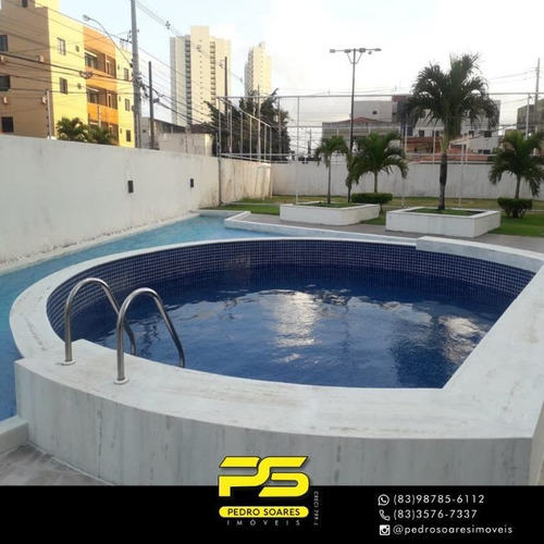 Apartamento Com 2 Dormitórios Para Alugar, 60 M² Por R$ 1.300/mês - Jardim São Paulo - João Pessoa/pb - Ap3324