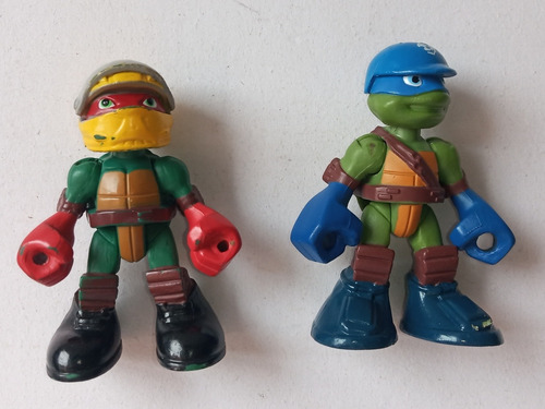 Leonardo Y Rafael Tortugas Ninja Playmates Toys (Usado)