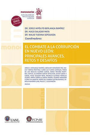 Libro Combate A La Corrupción En Nuevo León: Princi Original