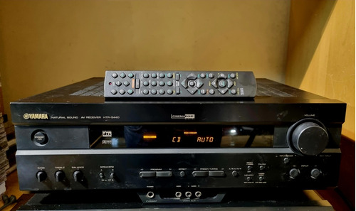 Receiver Yamaha Htr-5440 Home Theater Stereo Control Remoto