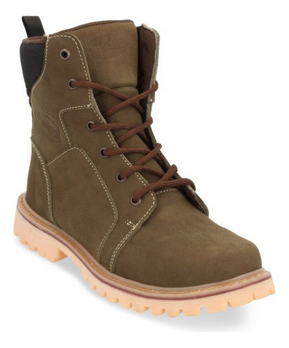 Bota Casual 53665pr Gamuza Paseo Excursion Caminar Mucho