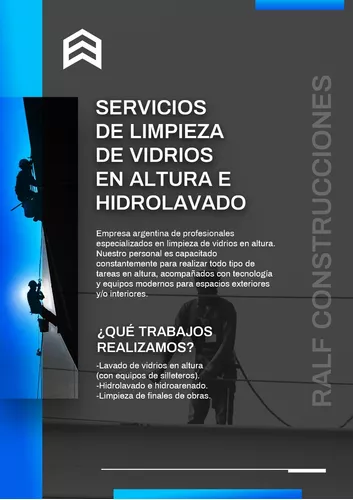 Aguanieve rosario novato Servicio De Limpieza De Vidrios | MercadoLibre 📦