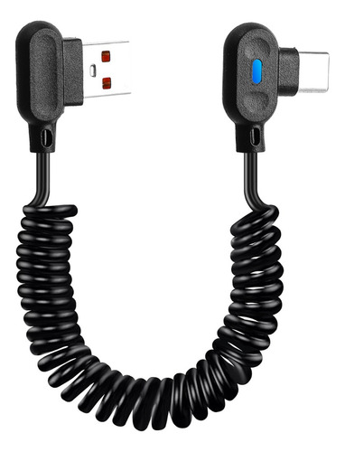 Cable De Carga Rápida Tipo C A Tipo C Con Pantalla Digital D