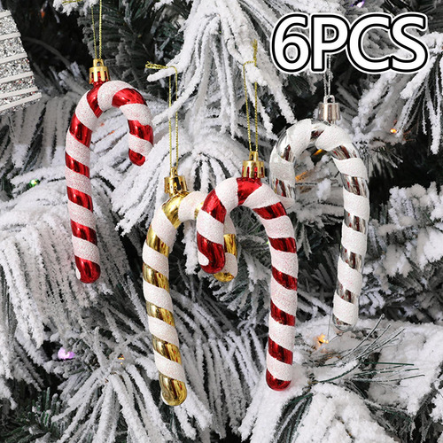 6x Adornos Para Árboles De Navidad, Adornos Para El Hogar,