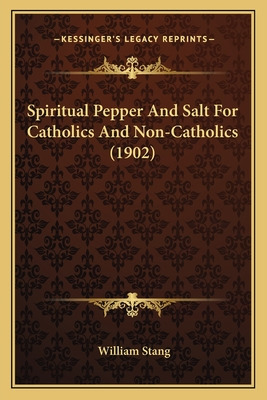 Libro Spiritual Pepper And Salt For Catholics And Non-cat...